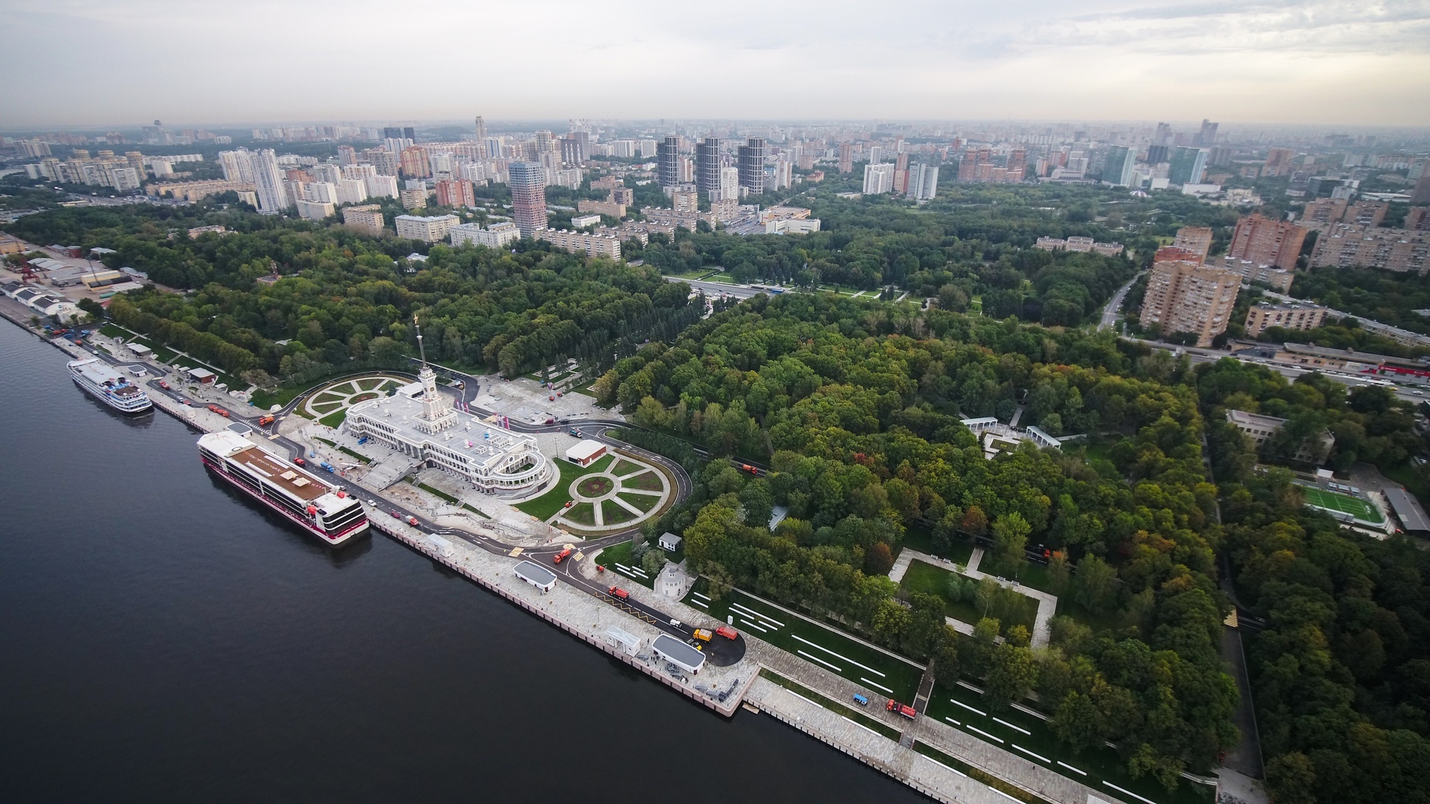 речной порт в москве речной вокзал