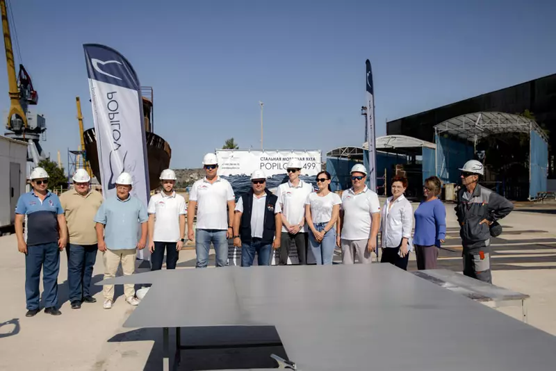 №2 для статьи «Popilov Yachts: На верфи заложен 9 ый корпус стальной яхты проекта 14»