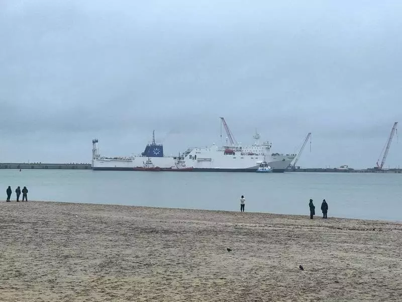 Первая очередь нового портового терминала открылась в Калининградской области