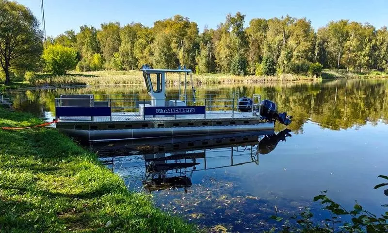 Изображение #2 для «Транснефть: АО Транснефть Верхняя Волга пополнило свой флот 8 новыми катамаранами бонопостановщиками»