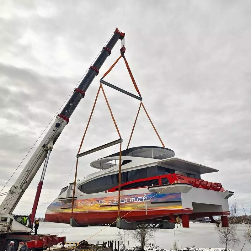 Картинка #3 для новости «Ленинградская область: На верфи Эмпериум спущены на воду три прогулочных судна»