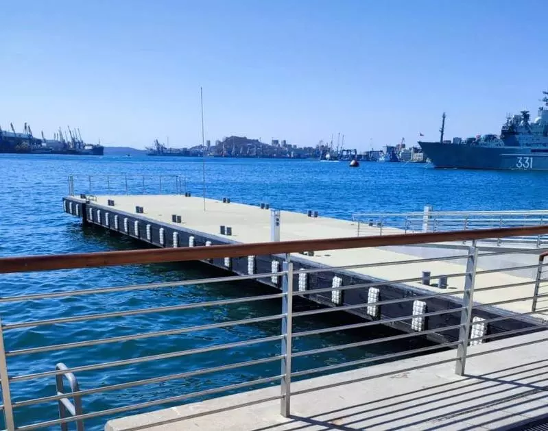 В центре Владивостока после модернизации открылся яхтенный причал