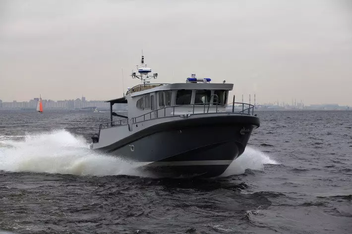 #2 для статьи «Озерная верфь: На СЗ Озерная верфь спущен на воду катер Ладога проекта 15М»