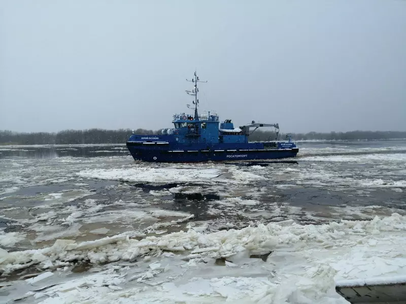 Балаковский ССРЗ сдал гидрографическое судно Юрий Осокин Е35