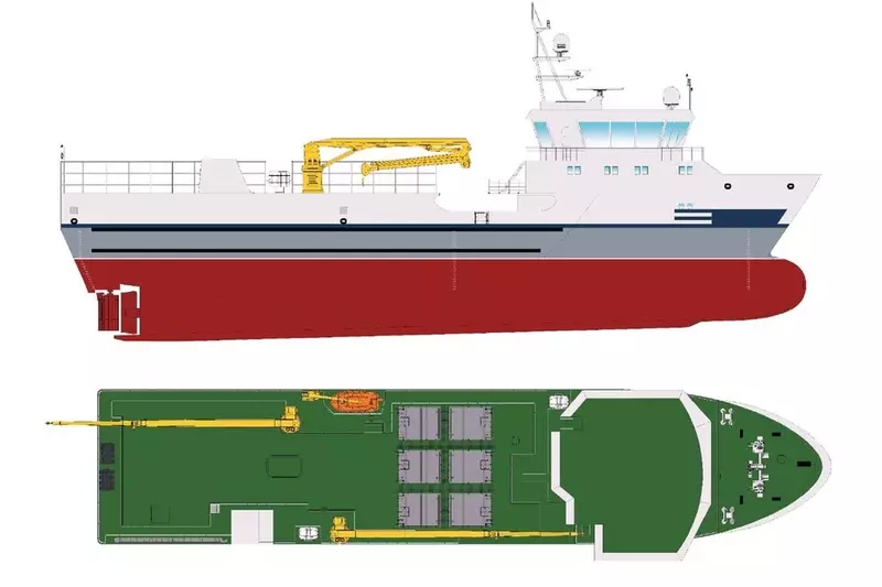 Иллюстрация №1 для новости «Подписан договор...: СЗ Верфь братьев Нобель подписал договор на строительство двух краболовов»