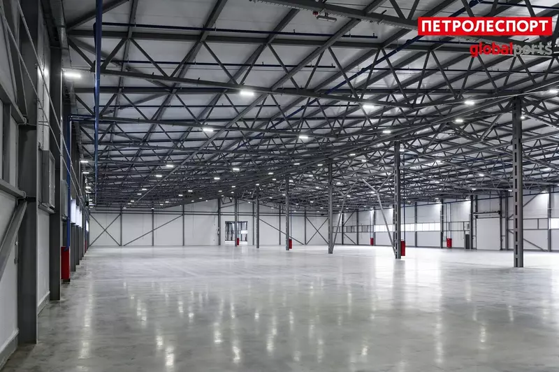 Иллюстрация 2 для поста «спецтехника и логистика: В Большом порту Санкт Петербург введен в эксплуатацию новый крытый склад»