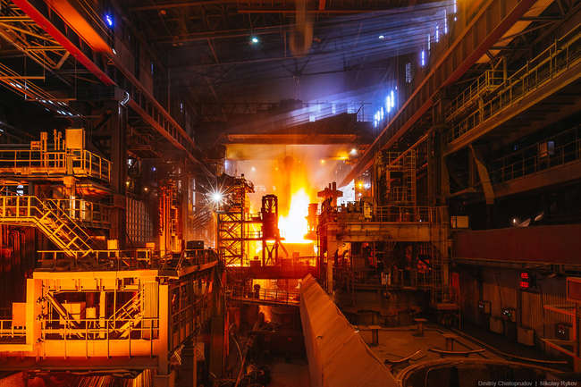 фото репортаж из Первоуральского новотрубного завода