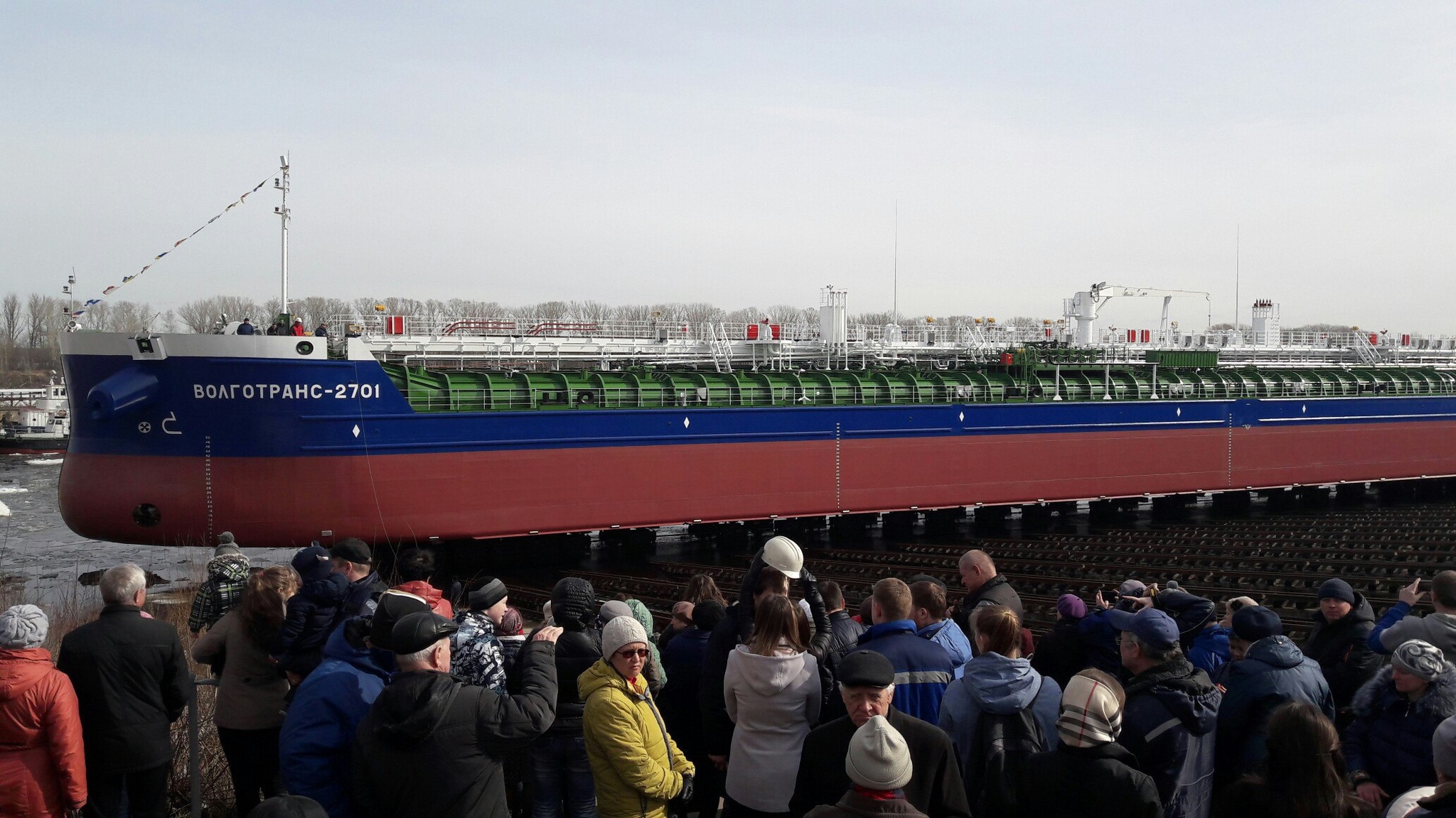 Красное Сормово спустило на воду свой двадцать второй танкер проекта RST27»  в блоге «Судостроение и судоходство » - Сделано у нас