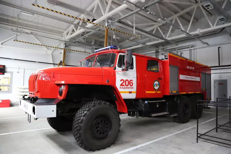 Картинка 2 для поста «Республика Коми: В печорском посёлке Каджером Республики Коми состоялась церемония открытия пожарного депо»