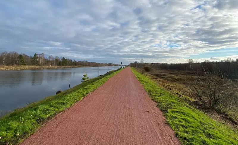 Иллюстрация 17 для новости «Открылась велосипедная трасса длинной 56 километров проложенная между городами Дубна и Яхрома»