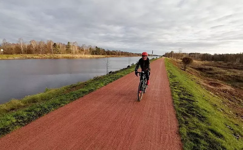 №16 для «Открылась велосипедная трасса длинной 56 километров проложенная между городами Дубна и Яхрома»