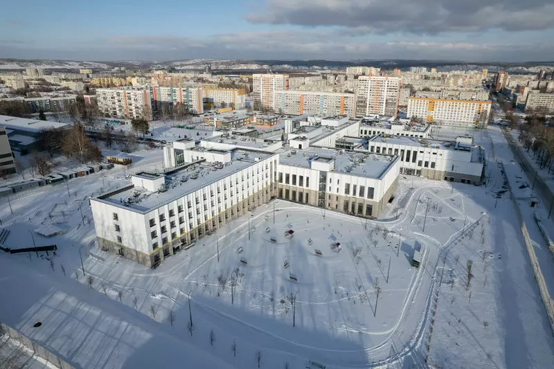 Иллюстрация #2 для поста «новая школа: Образовательный комплекс в Кемерове»