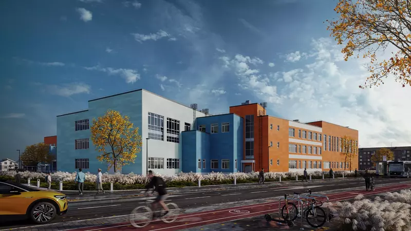 #5 для статьи «перспективные разработки: В посёлке Ола в 30 км от Магадана построили школу по уникальной технологии из железа»