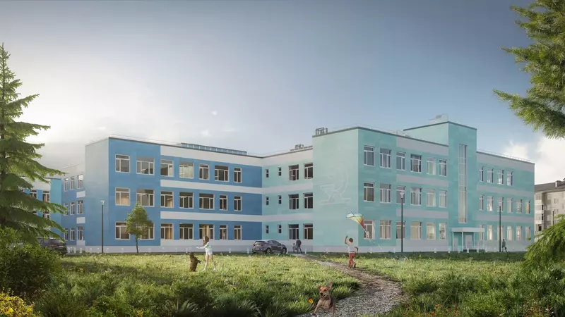 #6 для поста «Магаданская область: В посёлке Ола в 30 км от Магадана построили школу по уникальной технологии из железа»