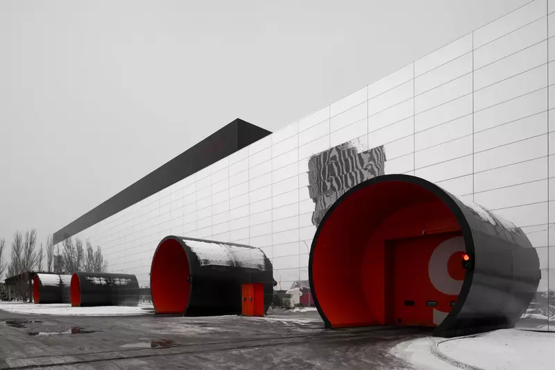 Иллюстрация 3 для статьи «архитектура: Реновация облика Трубопрокатного цеха 2 Волжского трубного завода»