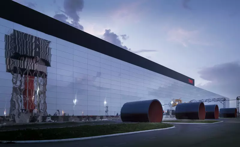 Реновация облика Трубопрокатного цеха 2 Волжского трубного завода