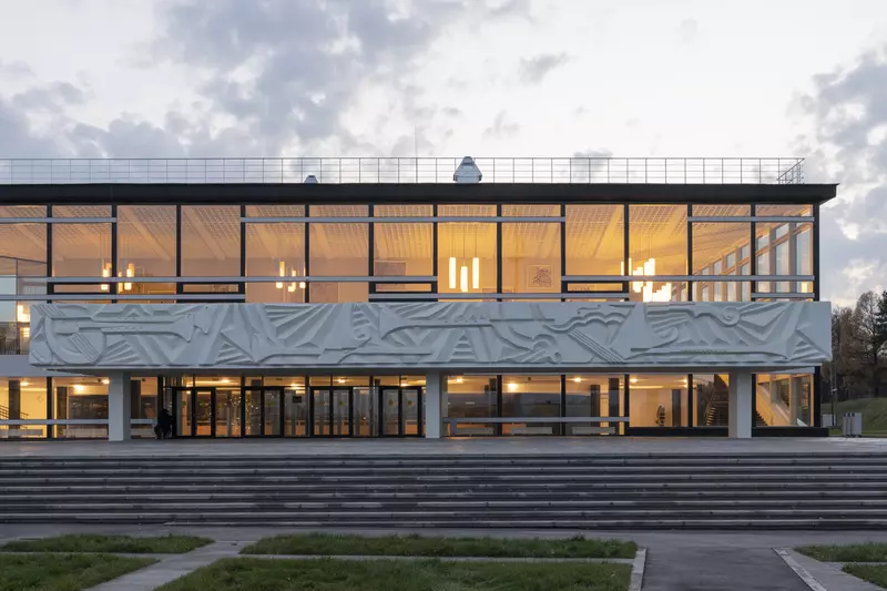 Фото 19 для статьи «Реставрация Дворца пионеров на Воробьевых горах»