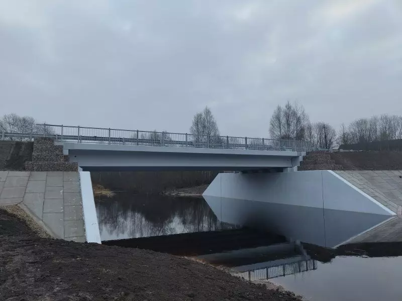 2 для «мостостроение: Мост через реку Уду в Псковской области открыли после капремонта»