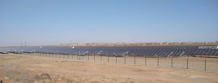 В Астраханской области запущена солнечная электростанция мощностью 15 МВт