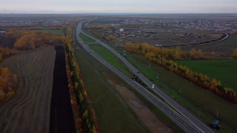 Картинка 2 для публикации «дорожное строительство: Открыта дорога к международному аэропорту Казани»