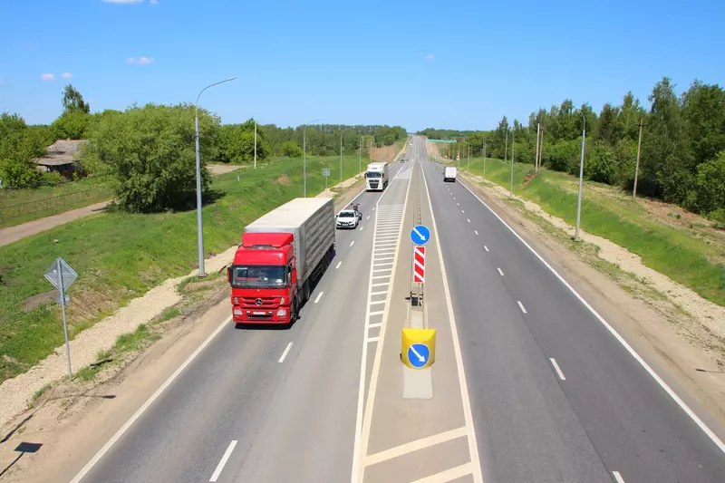 Иллюстрация #2 для «Росавтодор: Более 24 км федеральной трассы М 2 Крым расширены до четырех полос»