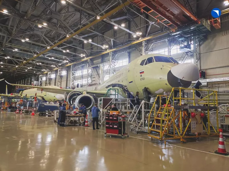 Изображение №1 для новости «: Подготовка к первому полету Суперджет Новый выходит на финишную прямую»