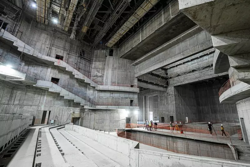 Изображение 11 для «Ход строительства новых объектов культуры»