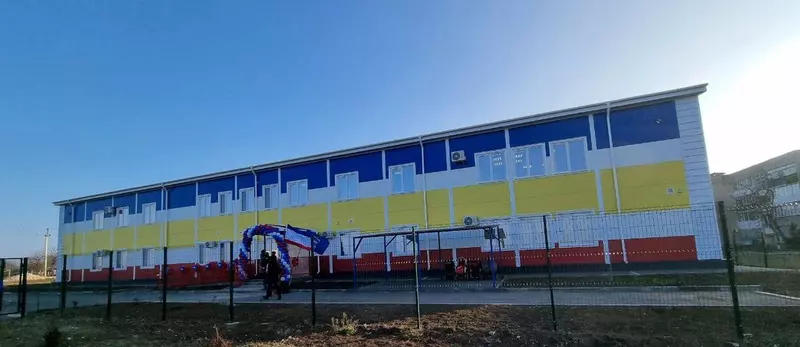 Модульный детский сад на 100 мест открылся в Джанкойском районе Республики Крым