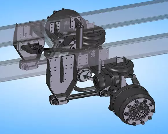 Иллюстрация №4 для статьи «КАМАЗ: Специалисты ОАО РИАТ приступили к производству 4 х осных шасси на базе КАМАЗ 43118»