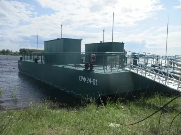 Завершено строительство пяти плавучих причалов проекта ПБФ5056