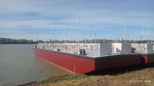 Завершено строительство трех переходных понтонов проекта ТМТ