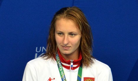 Вероника Попова (Россия), завоевавшая серебряную медаль
