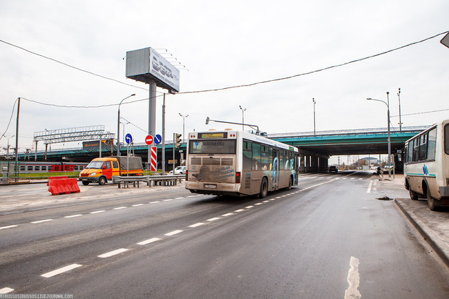 Развязки дорог москва фото