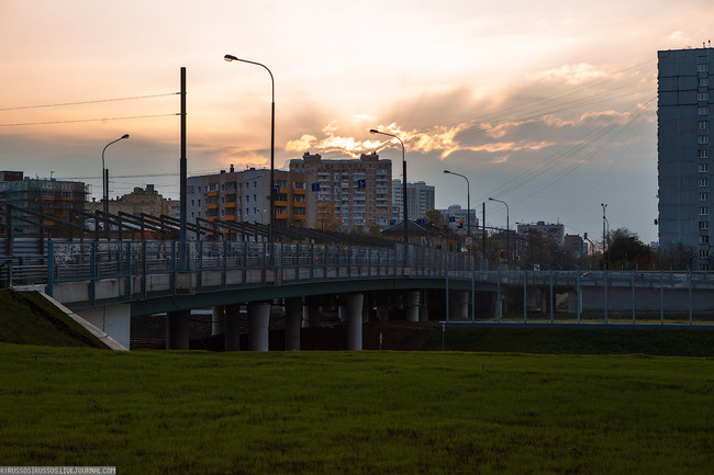 Развязки дорог москва фото