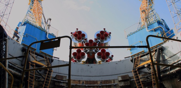 Ракета «Союз-СТ» вывезена на стартовую площадку космодрома Куру