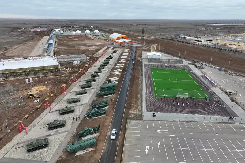 Под Волгоградом открыли модульный ФОК на территории Юного ястреба