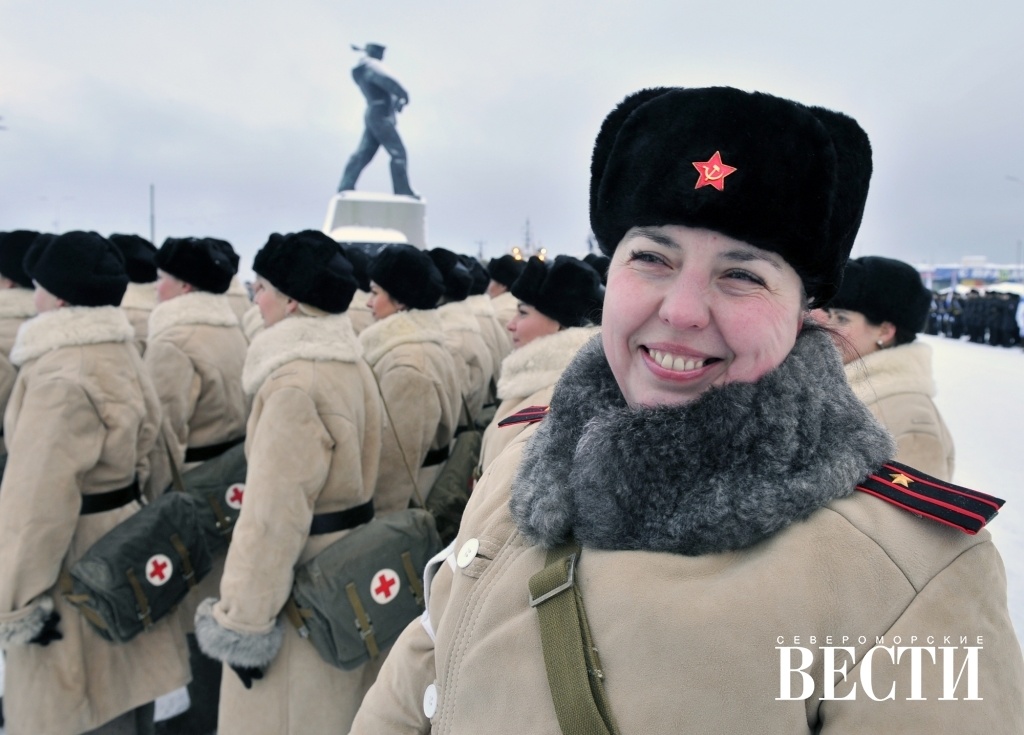 Северные военным. Парад северных амуров.