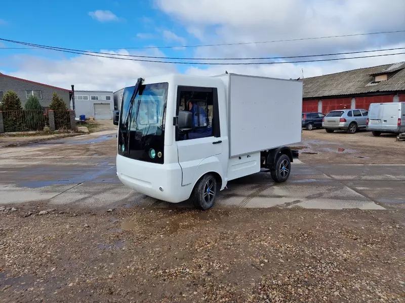 В России разработали новый электрогрузовик с бескапотной кабиной