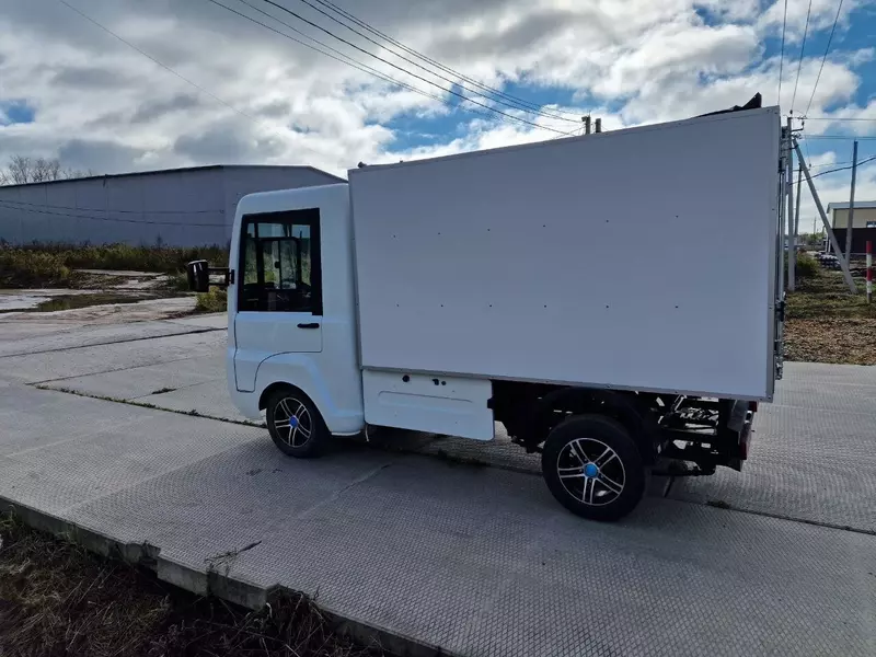 Картинка №2 для поста «Конкордия: В России разработали новый электрогрузовик с бескапотной кабиной»