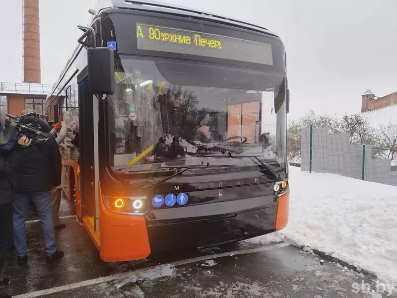 Изображение 2 для новости «Нижний Новгород: В Нижнем Новгороде представили белорусско российский электробус»