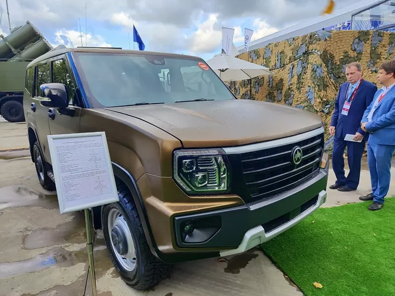 Представлен предсерийный прототип нового российского внедорожника на шасси Соболя