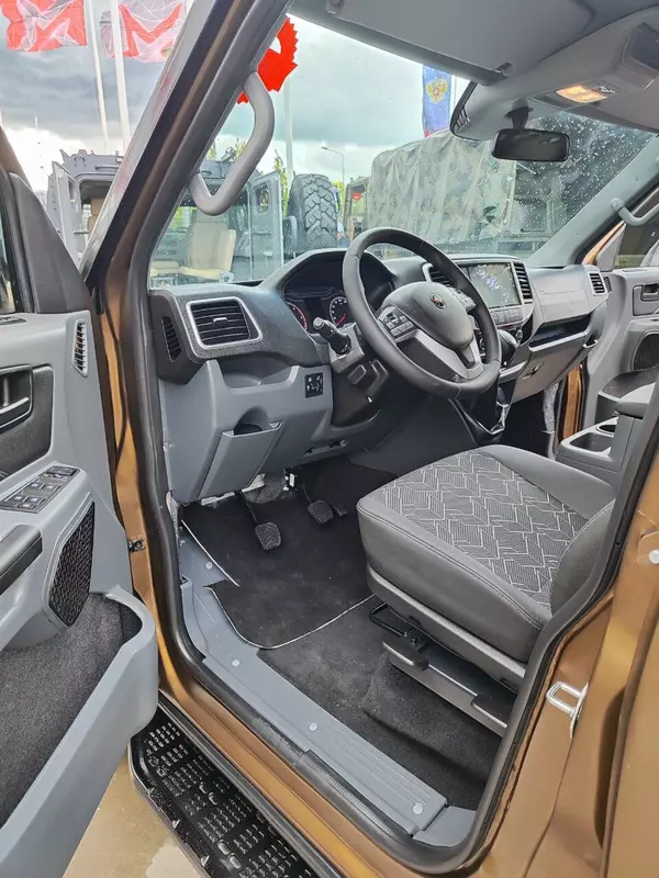 Картинка №4 для статьи «ГАЗ: Представлен предсерийный прототип нового российского внедорожника на шасси Соболя»