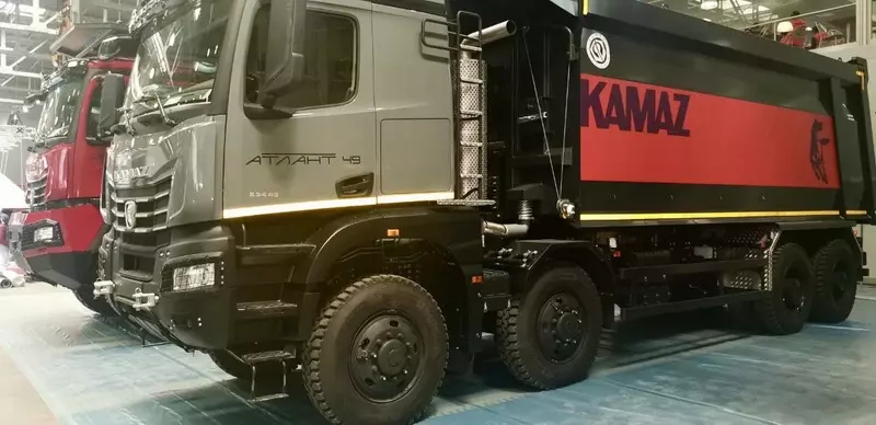 Иллюстрация 4 для публикации «MiningWorld Russia: КАМАЗ представил суперсовременный карьерный самосвал»
