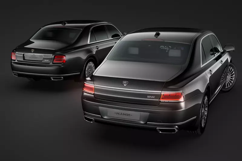 Изображение №2 для статьи «Аурус: На заводе в Елабуге началась сборка прототипов обновленного седана»