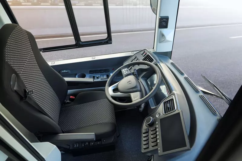 1 для новости «Транспорт: Стартовали продажи новейшего российского автобуса»