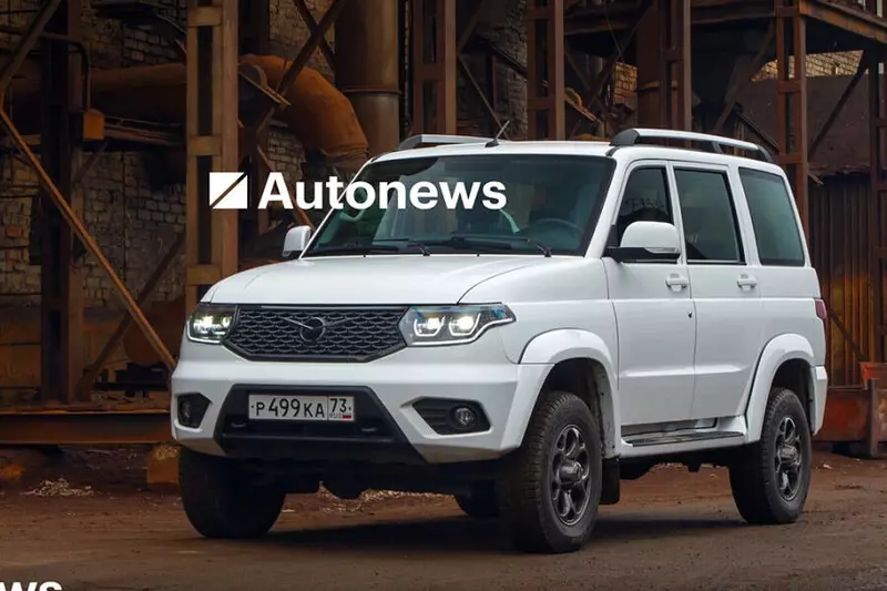 Обновленный УАЗ Патриот опубликованы ФОТО