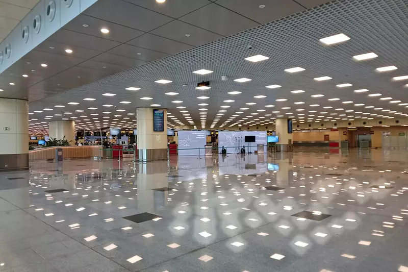 Картинка №2 для статьи «аэропорты России: В аэропорту Домодедово открыт новый сегмент международного терминала»