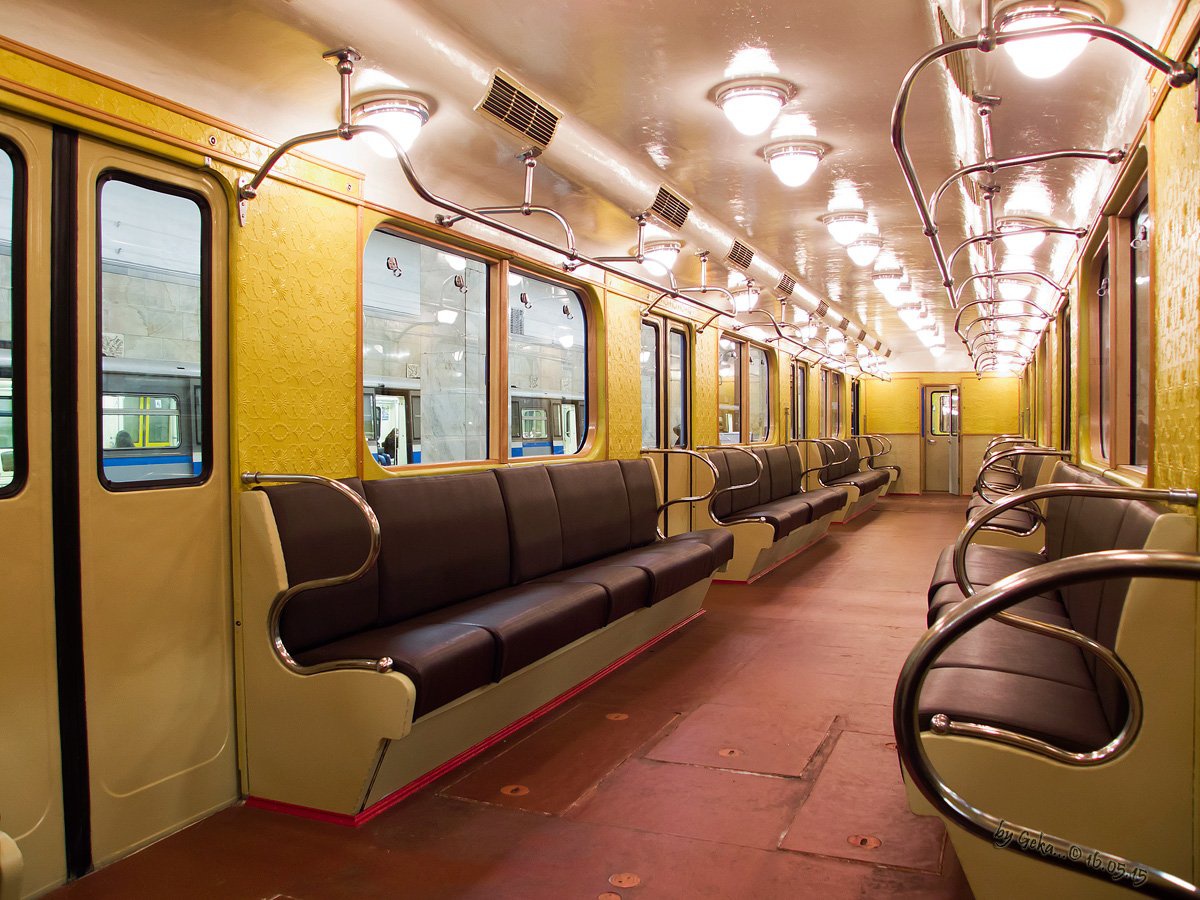 старые метро вагоны