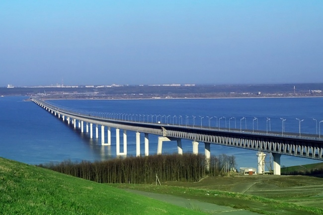 2009.11.24 Президентский мост (через реку Волга, Ульяновск) - 5825м