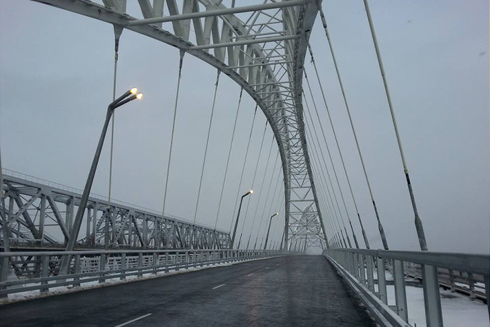 Второй Борский мост открыли для рабочего движения. Фото: Анна ВИНГУРТ